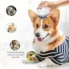 Pet Massager, Pet Scalp Massager, Handheld Electric Cat Massager, Dog Massager, 4 Rotating Massage Heads, Relax Muscles, Cat and Dog Scalp Massager